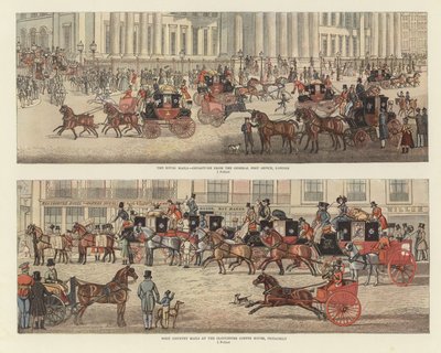 コーチと馬による輸送 作： ジェームズ・ポラード